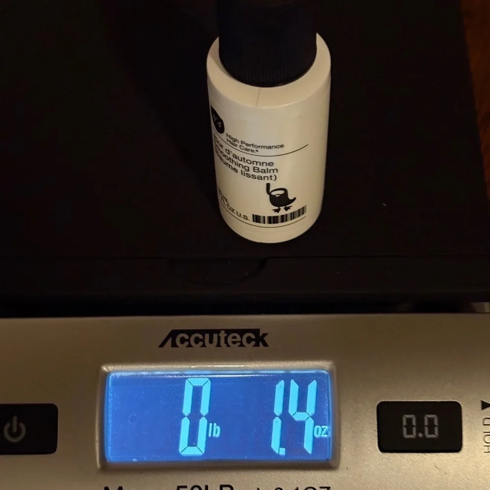 N4 High Performance Hair Care Smoothing Balm 1 oz Travel Size